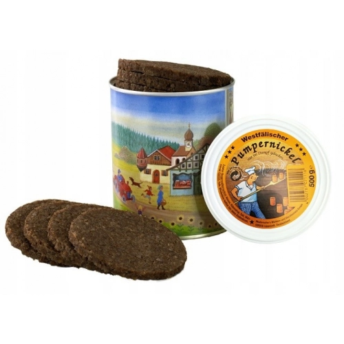 Chleb razowy PUMPERNIKIEL w puszce 500g